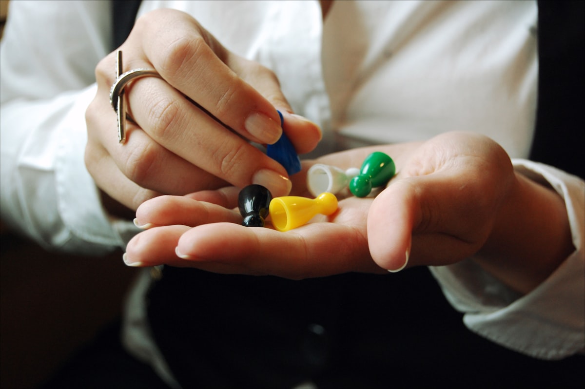 A close-up of pills